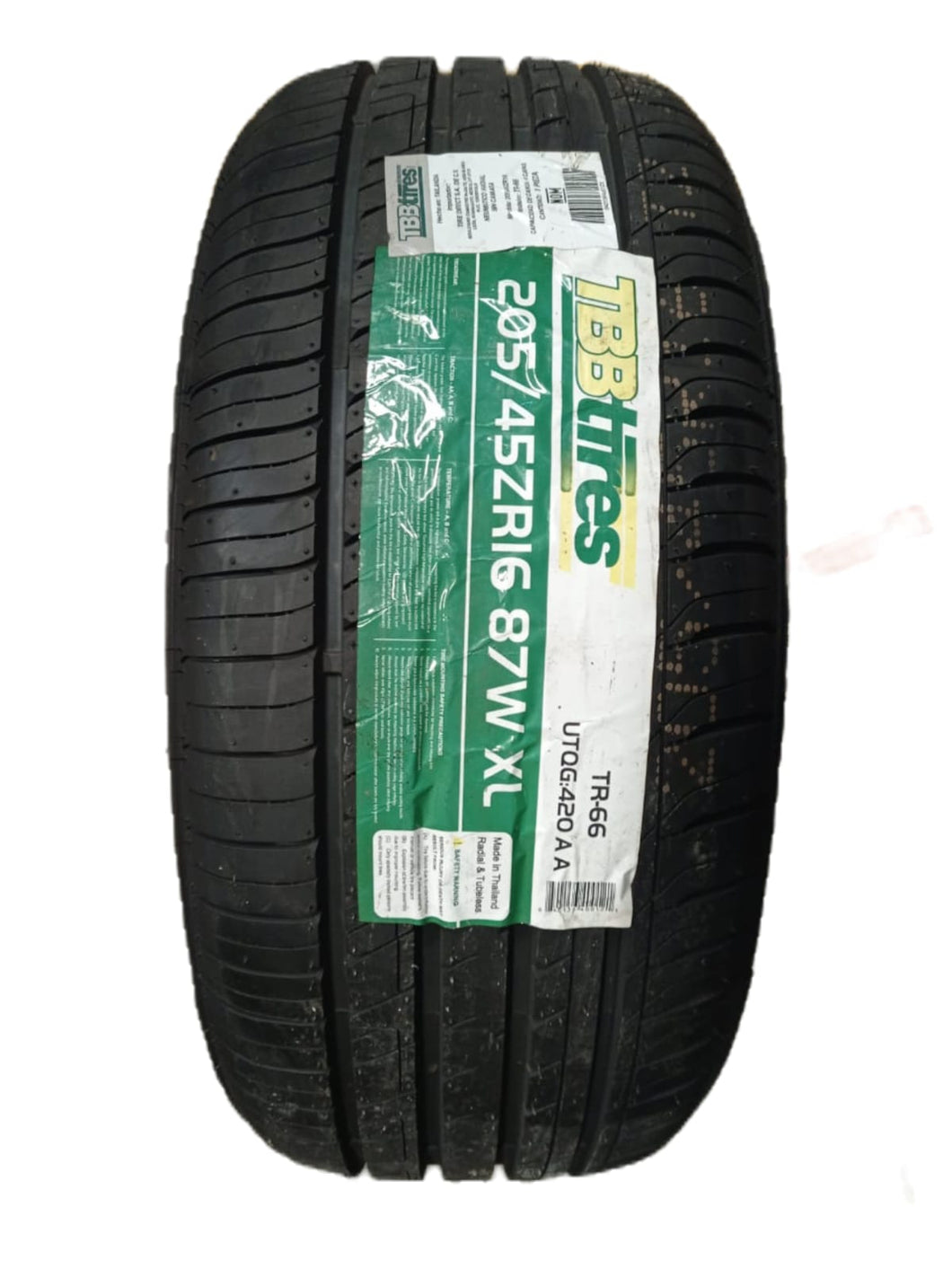 205/45R16 TBBTIRES TR-66 87W XL