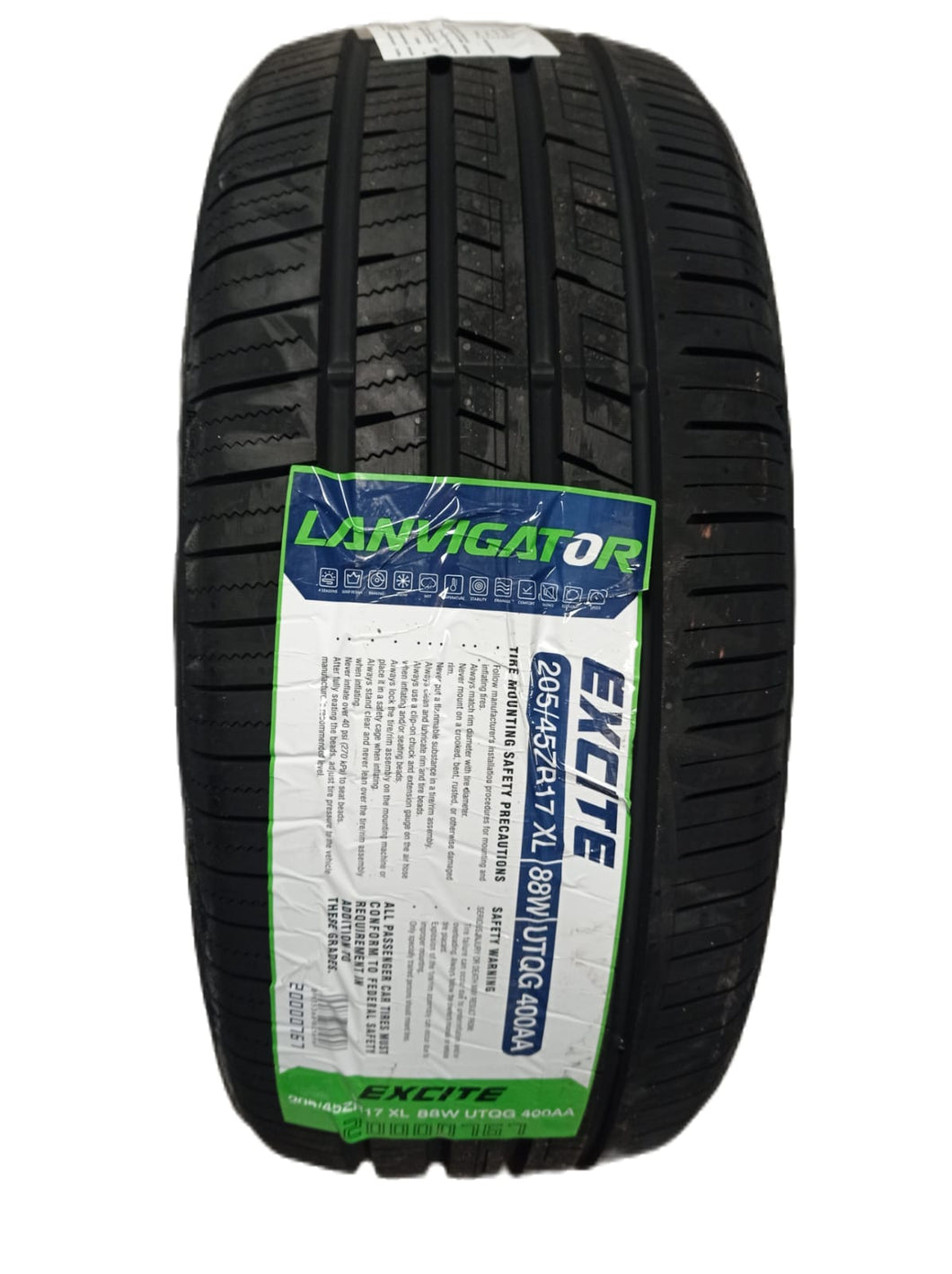 205/45R17 LANVIGATOR EXCITE 88W