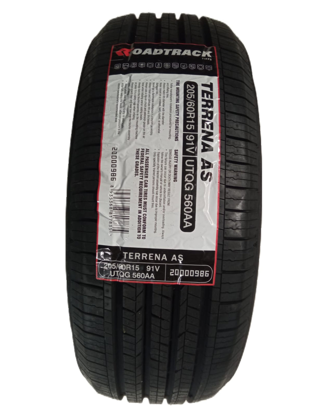 205/60R15 ROADTRACK TERRENA AS 91V