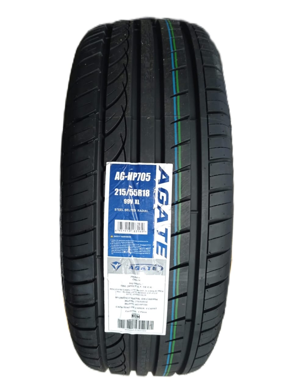 215/55R18 AGATE AG-HP705 99V XL