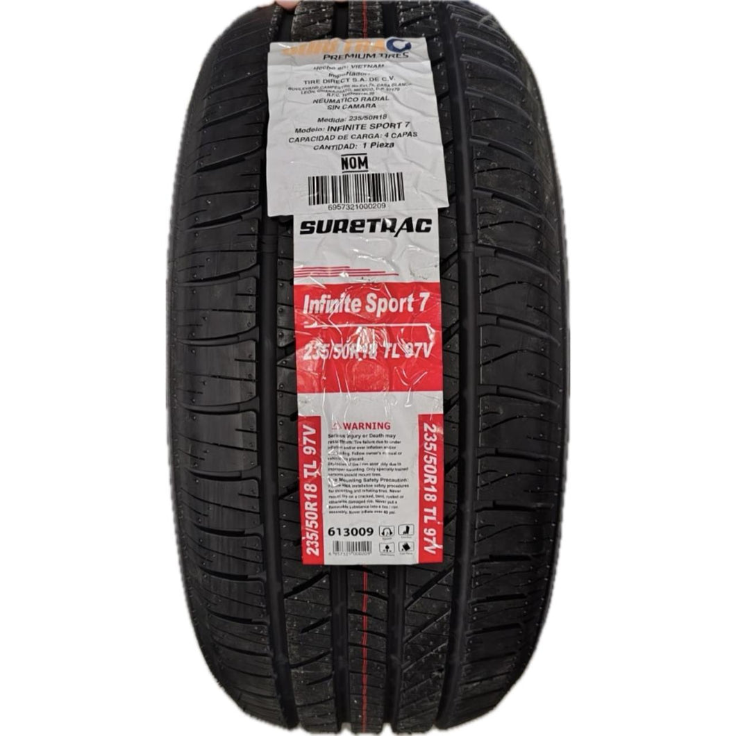 235/50R18 SURETRAC INFINITE SPORT 7 97V