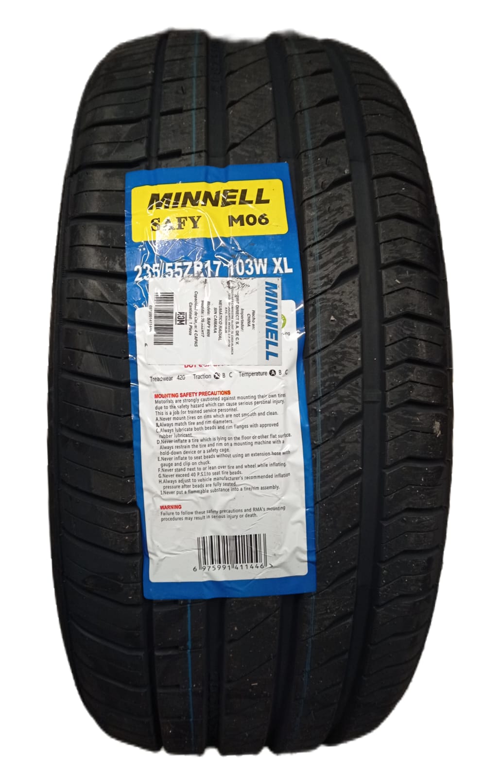 235/55R17 MINNELL SAFY M06 103W XL