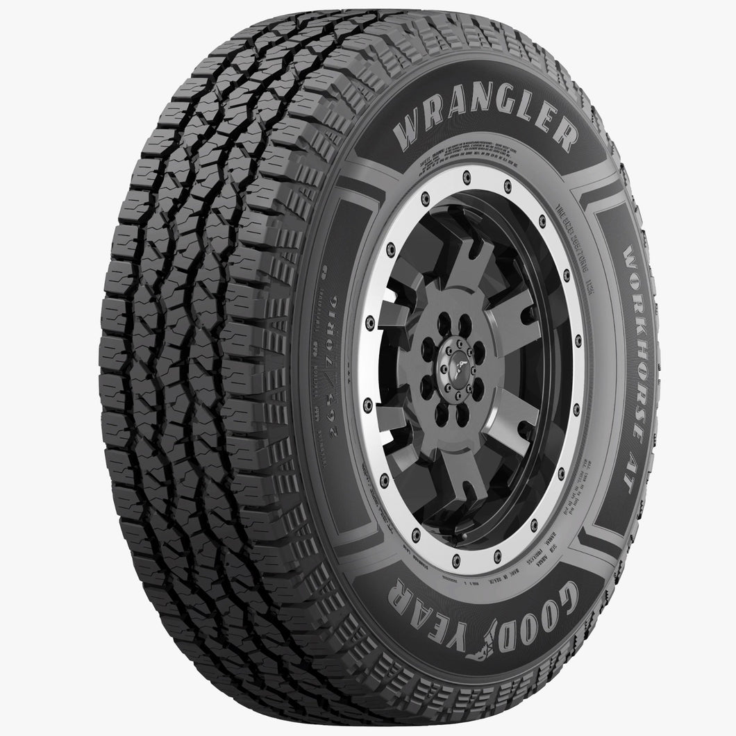 LT225/75R16 GOODYEAR WRANGLER WORKHORSE AT 115/112 R