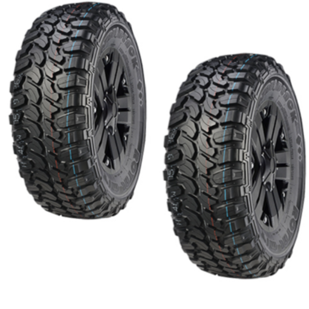 LT265/70R17 PAQUETE 2 PZA ROYAL BLACK M/T 121/118Q