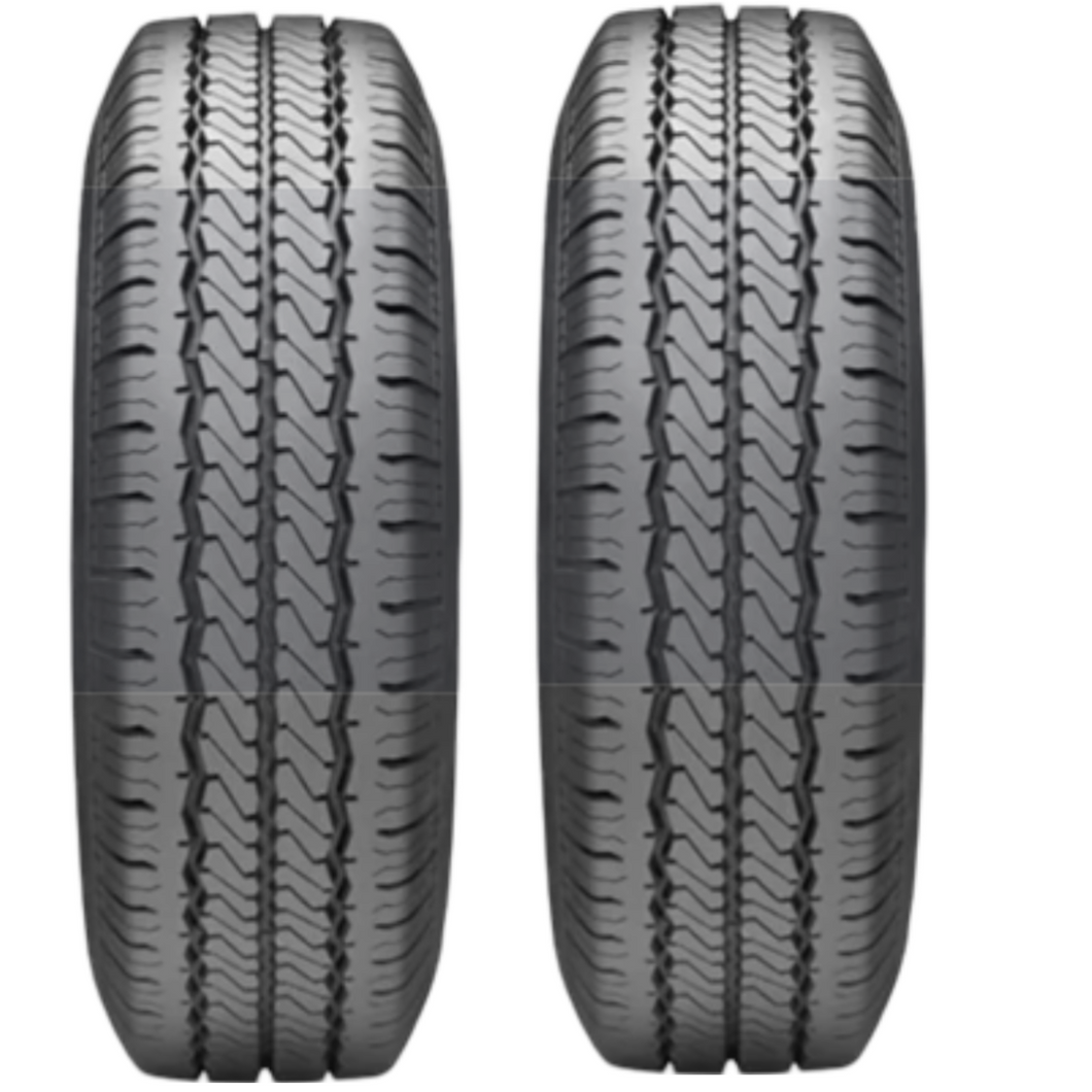 215/75R14 PAQ. 2 PZA HANKOOK RA08 RADIAL 112/110Q BLK 8C
