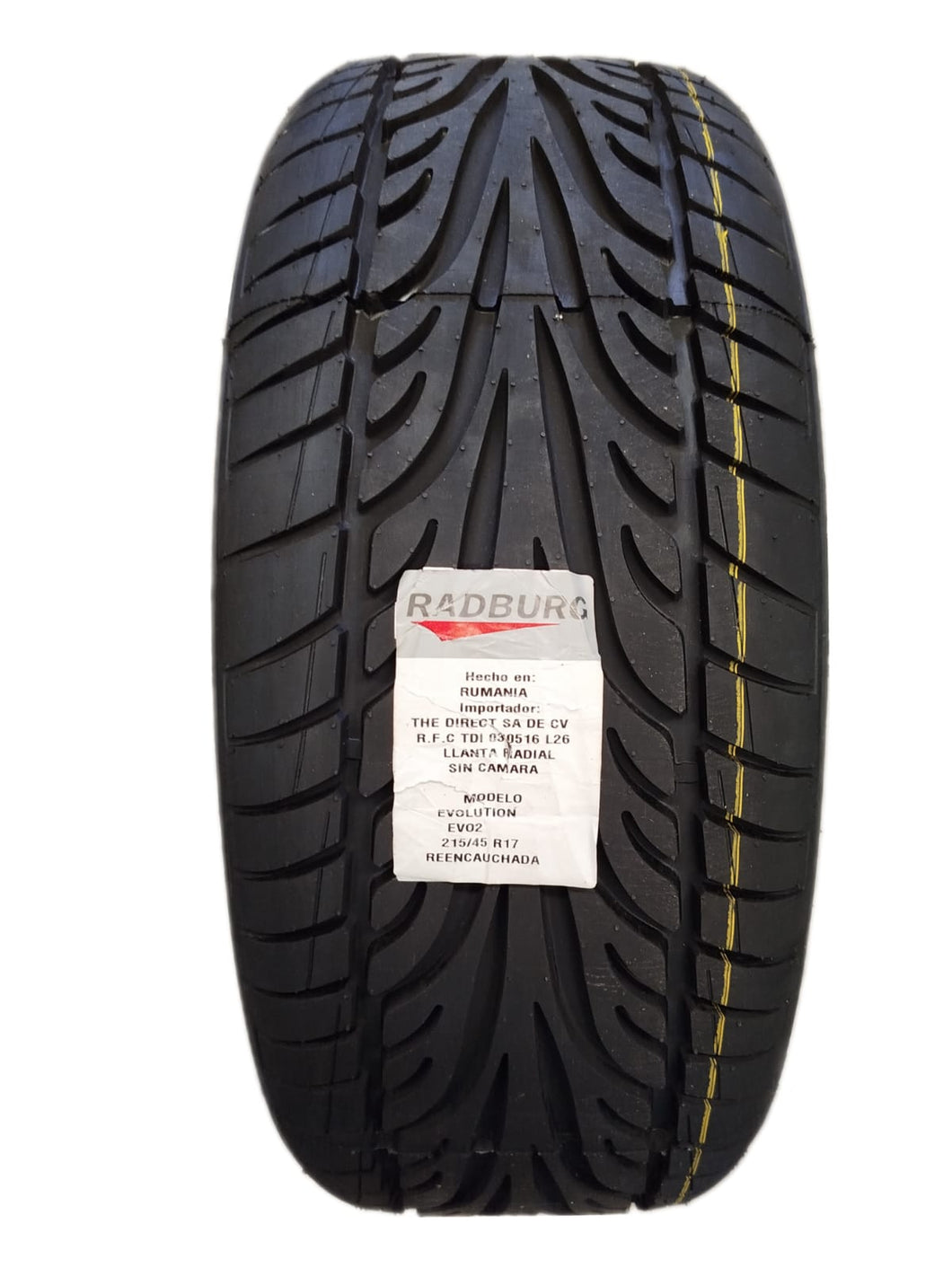 215/45R17 RADBURG EVOLUTION EVO 2 84V